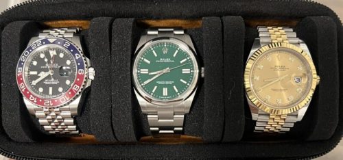 Rolex Oyster Perpetual 41mm Yellow Dial 124300 photo review