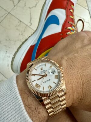 Rolex Day-Date 40mm White Dial 622546 photo review