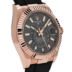 Rolex Sky-Dweller 42mm Zwarte Wijzerplaat 326235