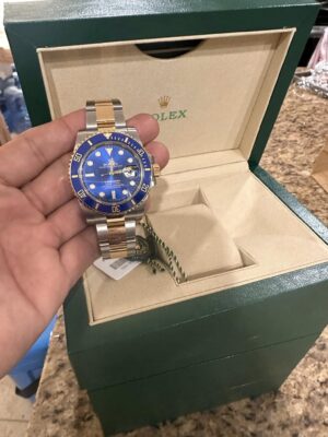 Superclone Rolex Submariner 41mm Blue Dial 126613LB Bluesy photo review