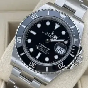 Superclone Rolex Submariner 41 mm schwarzes Zifferblatt 126610LN