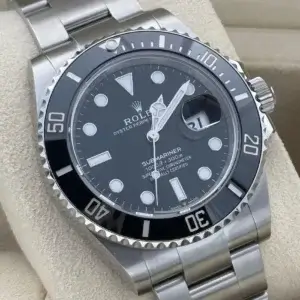 Superclone Rolex Submariner 41 mm schwarzes Zifferblatt 126610LN