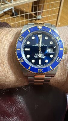 Superclone Rolex Submariner 41mm Blue Dial 126613LB Bluesy photo review