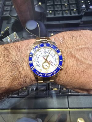 Rolex Yacht-Master 44mm White Dial 116681 photo review
