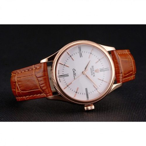 Superclone Rolex Cellini 38mm White Dial REP016795 photo review