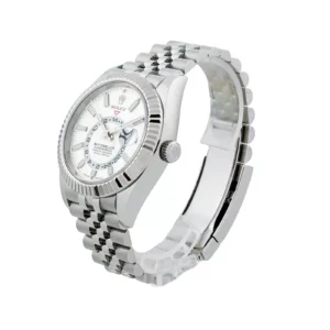 Superclone Rolex Sky-Dweller 42 mm Intense white Dial 336934 Jubilee