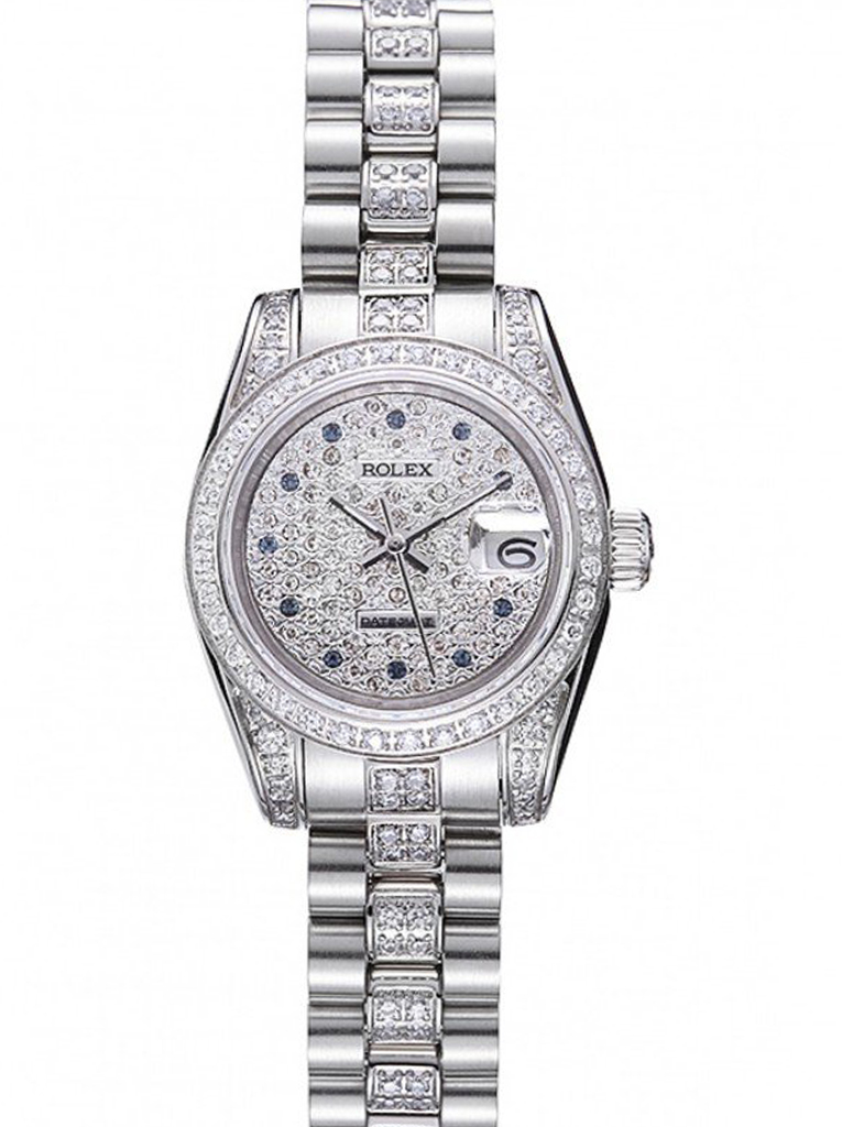 Superclone Rolex Datejust 26mm Silver Dial 622021