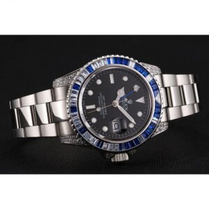 Superclone Rolex GMT-Master II 41mm Schwarzes Zifferblatt 1453747