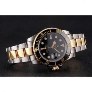 Superclone Rolex Submariner 41mm schwarzes Zifferblatt PR16233BG