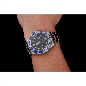 Superclone Rolex GMT-Master II 41mm Schwarzes Zifferblatt 1453747