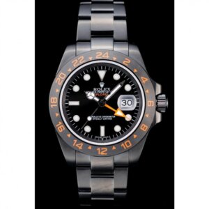 Superclone Rolex Explorer 40mm Schwarzes Zifferblatt 98240