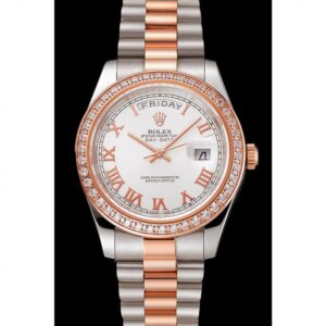 Superclone Rolex Day-Date 40mm White Dial 1454108