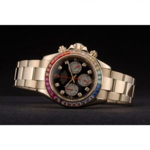 Rolex Daytona 39 mm schwarzes Zifferblatt 80251