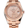 Superclone Rolex Day-Date 40 mm Cadran or rose REP016823