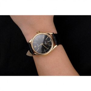 Superclone Rolex Cellini 38mm Schwarzes Zifferblatt REP016803
