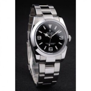 Rolex Explorer 36 mm schwarzes Zifferblatt 98087