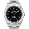 Superclone Rolex Explorer 39 mm schwarzes Zifferblatt 42002