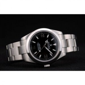 Superclone Rolex Explorer 39 mm schwarzes Zifferblatt 42002
