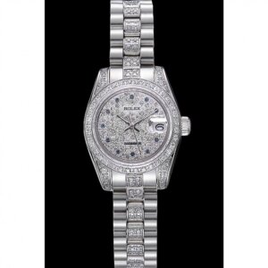 Superclone Rolex Datejust 26mm Silver Dial 622021
