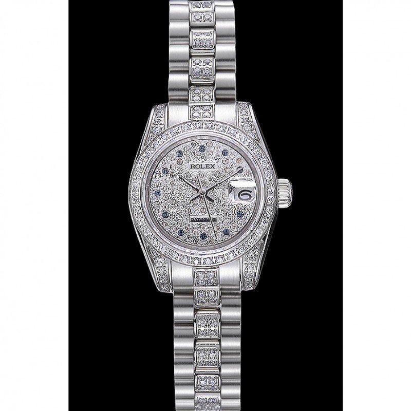 Superclone Rolex Datejust 26mm Silver Dial 622021