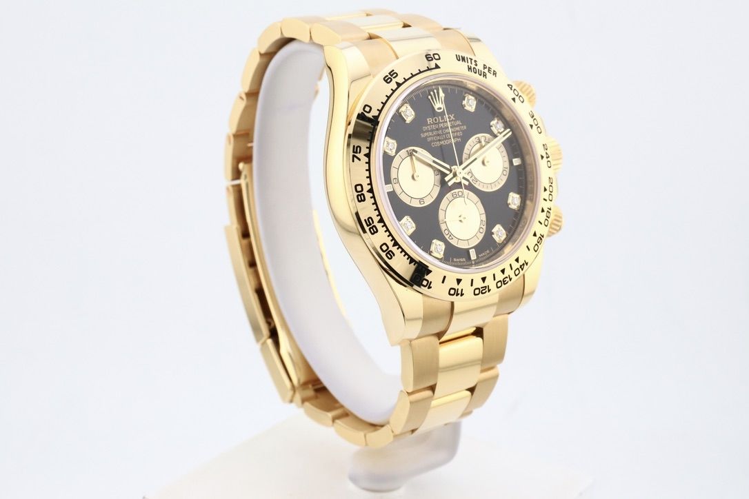 Superclone Rolex Daytona 40 mm Bright black Dial 126508