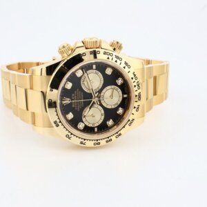 Superclone Rolex Daytona 40 mm Bright black Dial 126508