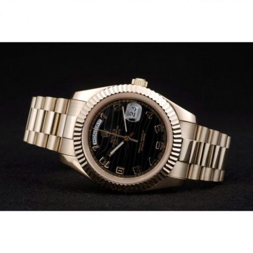 Superclone Rolex Day-Date 40mm Black Dial 41998 photo review