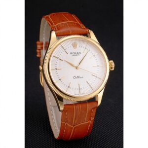 Superclone Rolex Cellini 38mm White Dial REP016793