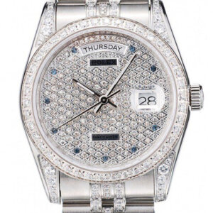 Rolex Day-Date 36 mm con esfera de diamantes 41985