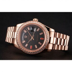 Superclone Rolex Day-Date 40mm Black Dial 1454102