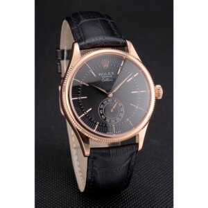 Superclone Rolex Cellini 38mm Black Dial REP016792