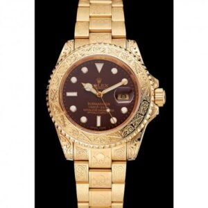 Rolex Submariner 41 mm mit braunem Zifferblatt 1454070