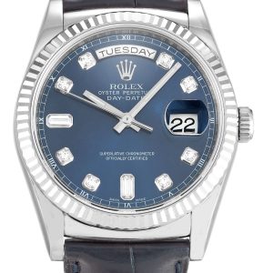 Replica Rolex Day-Date Blue Dial 118139 36 mm