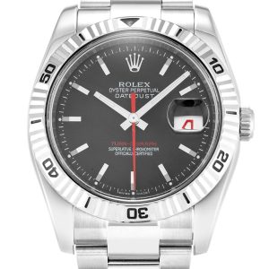 Replica Rolex Datejust Turn-O-Graph Grey Dial 116264-2 36 mm