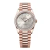 Superclone Rolex Day-Date Silver Dial 128395tbr-0030 36 mm