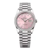 Superclone Rolex Day-Date Pink Diamond Dial 128399tbr-0029 36 mm