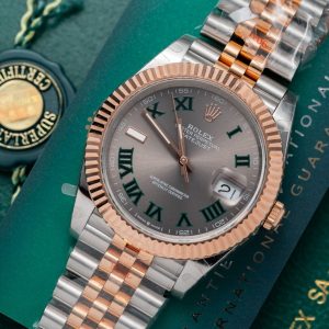 Rolex Datejust Slate Roman Dial 126331-0016 41 mm
