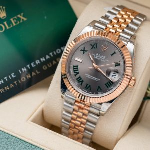 Rolex Datejust Slate Roman Dial 126331-0016 41 mm