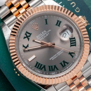 Rolex Datejust Slate Roman Dial 126331-0016 41 mm