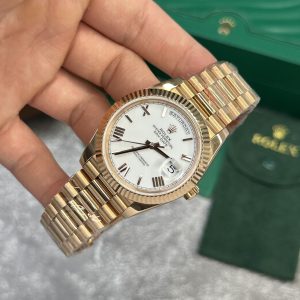 Superclone Rolex Day-Date White Dial 128238-0113 36 mm
