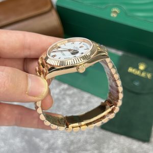 Superclone Rolex Day-Date White Dial 128238-0113 36 mm