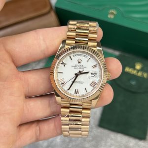 Superclone Rolex Day-Date White Dial 128238-0113 36 mm
