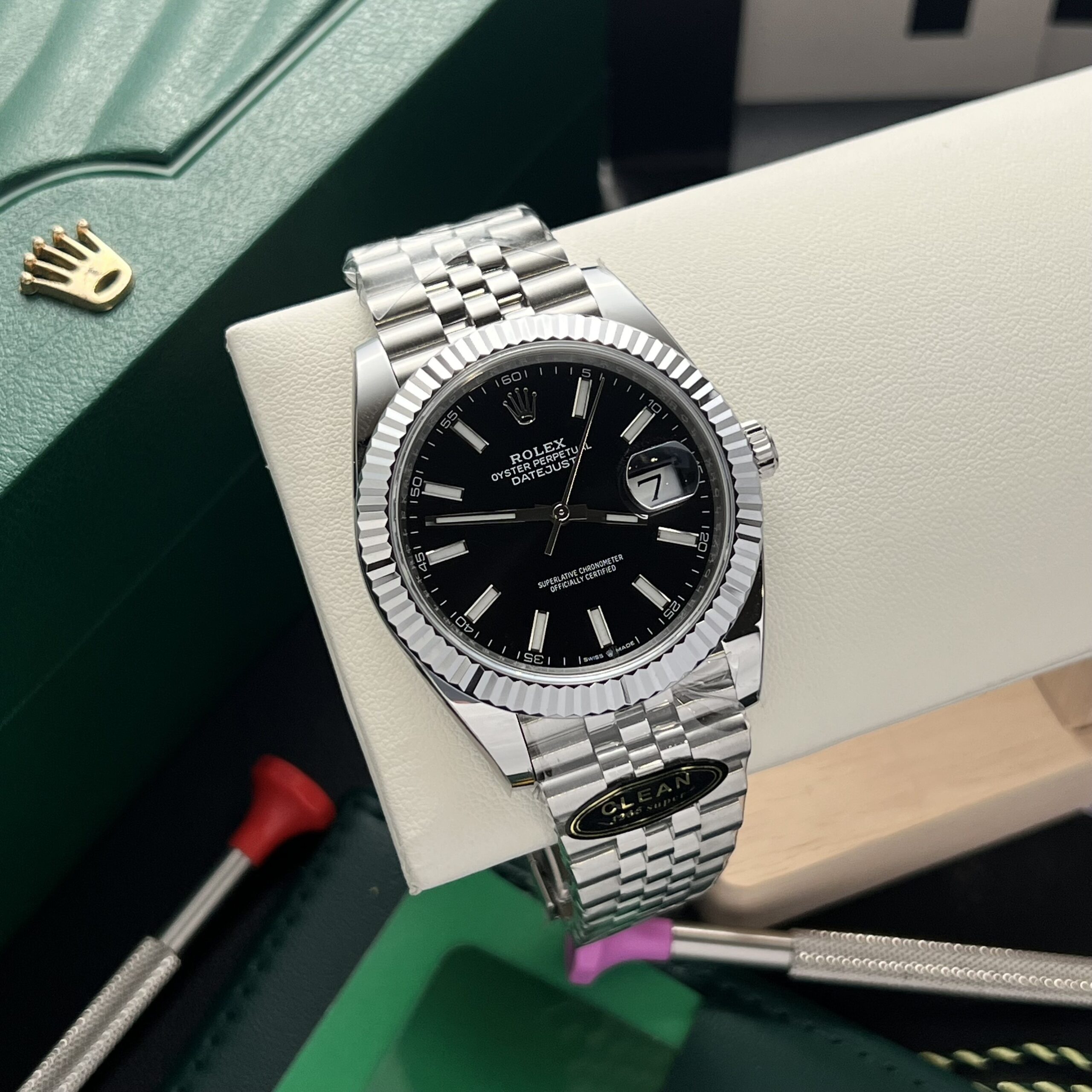 Rolex Datejust Black Dial 126334-0018 41 mm - Afbeelding 2