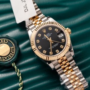 Rolex Datejust Black Diamond Dial 126231-0019 36 mm