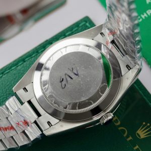 Superclone Rolex Day-Date Bright Blue Diamond Dial 128239-0069 36 mm