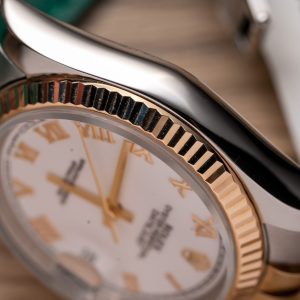 Rolex Datejust White Roman Dial 126231-0015 36 mm