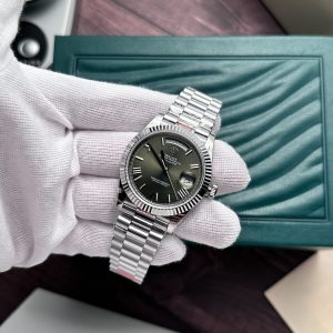Superclone Rolex Day-Date Olive Green Dial 228239-0033 40 mm