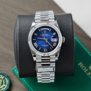 Superclone Rolex Day-Date Blue Ombré Dial 128239-0063 36 mm