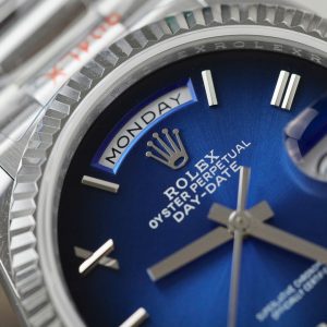Superclone Rolex Day-Date Blue Ombré Dial 128239-0063 36 mm