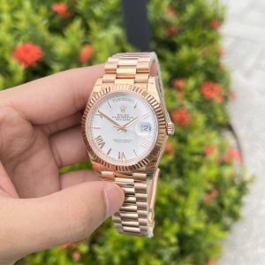 Superclone Rolex Day-Date White Dial 128235-0070 36 mm